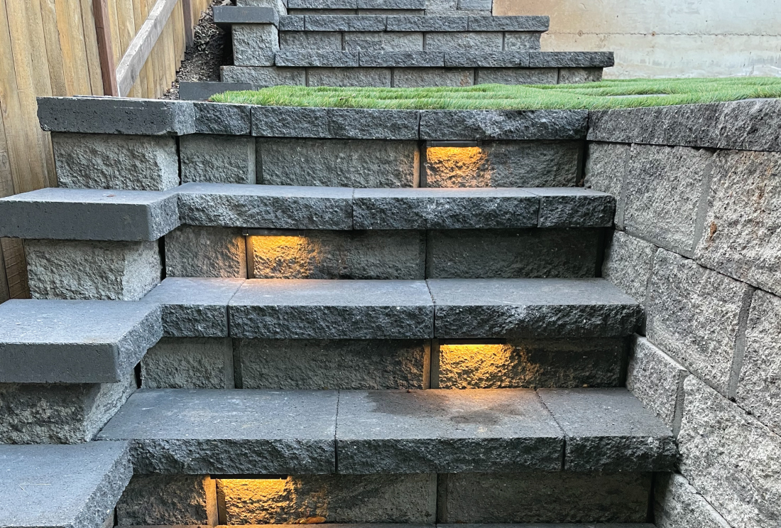 landscape design stairs